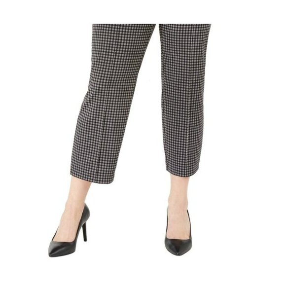MICHAEL Michael Kors Crop Ankle Pants Black & White Size 2X Brand New all Season - Picture 2 of 8